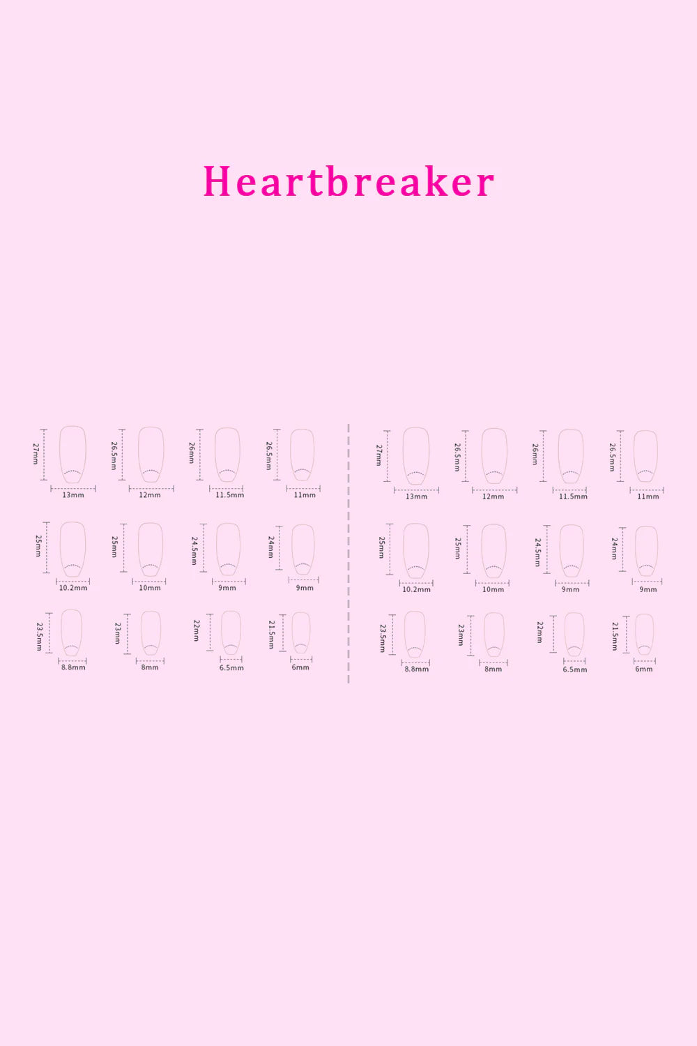 SO PINK BEAUTY Press on Nails 2 Packs