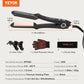 VEVOR Hair Straightener, 1.5-Inch Titanium Flat Iron, Dual Infrared Hair Straightener Flat Iron with LCD Display and 19 Temp Levels - 210¡Ãf to 450¡Ãf, Dual Voltage 110V/240V for Salon Home Travel Use