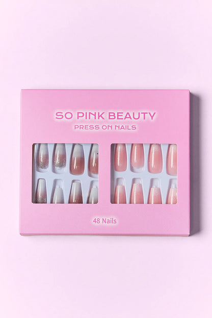 SO PINK BEAUTY Press on Nails 2 Packs