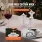 VEVOR 200 Pack Unscented Tea Lights Candles 6.5 Hours Long Burning Christmas